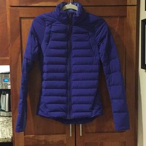 Lululemon lightweight down jacket, size 4